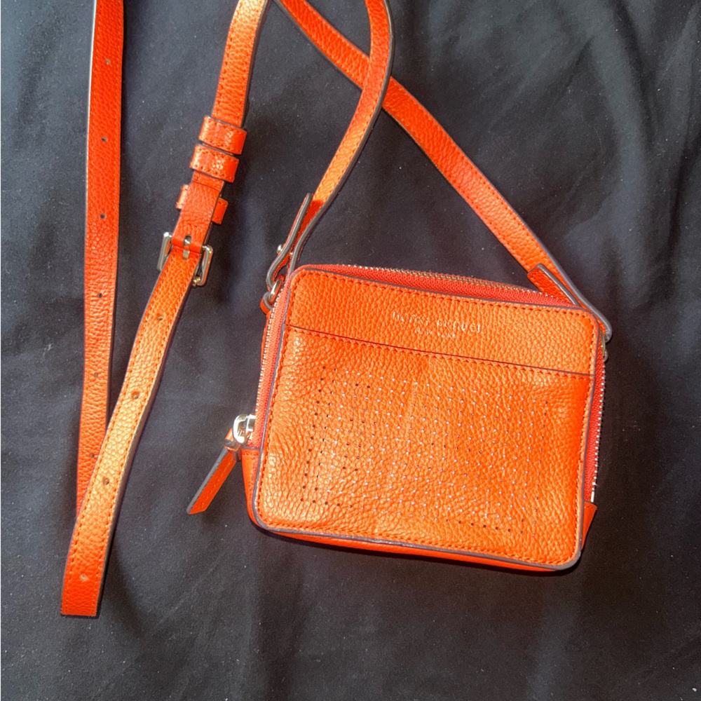 Henri Bendel Orange Mini Crossbody / Belt Bag